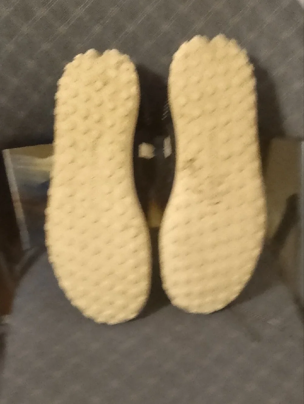 Under Armour Black and White Knit Slip-On Trainers